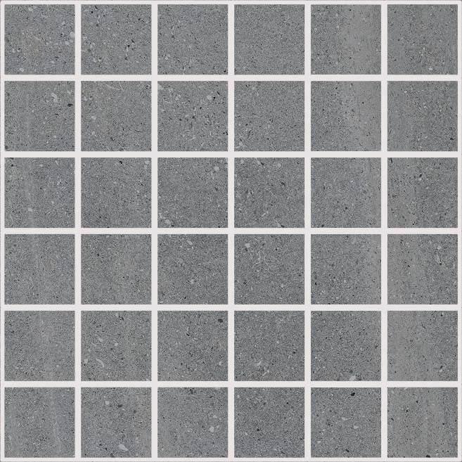 Мозаика Flaviker Rockin Mosaico Grey Nat PF60010434, цвет серый, поверхность натуральная, квадрат, 300x300