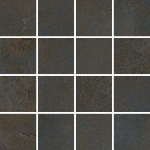 Мозаика Pamesa K. Cadmiae Malla Coal, цвет чёрный, поверхность глянцевая, квадрат, 300x300