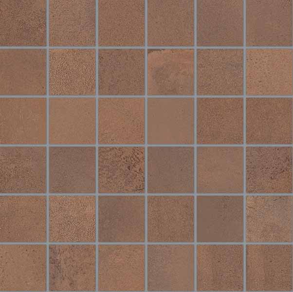 Мозаика La Faenza MK.Terra 30OC, цвет коричневый, поверхность матовая, квадрат, 300x300