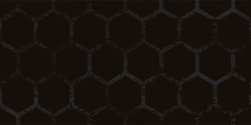 Декоративные элементы Paradyz Grace Nero Inserto B, цвет чёрный, поверхность глянцевая, прямоугольник, 295x595