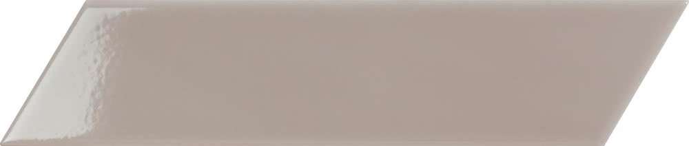 Керамическая плитка Cevica Chevron Grey Left, цвет коричневый, поверхность глянцевая, шеврон, 64x260