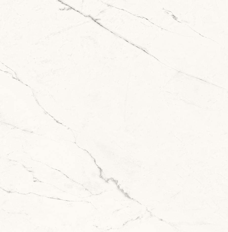 Керамогранит Kerlite Vanity Touch Bianco Luce, цвет белый, поверхность матовая, квадрат, 1200x1200