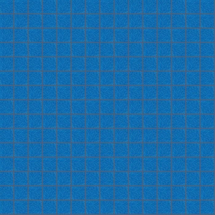Мозаика Bisazza Vetricolor 20.64, цвет синий, поверхность матовая, квадрат, 322x322