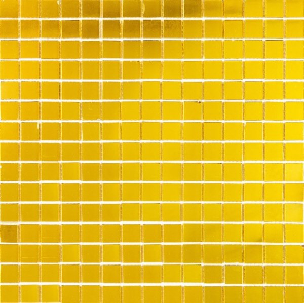 Мозаика Alma Mosaic FG G24-2, цвет золотой, поверхность глянцевая, квадрат, 327x327