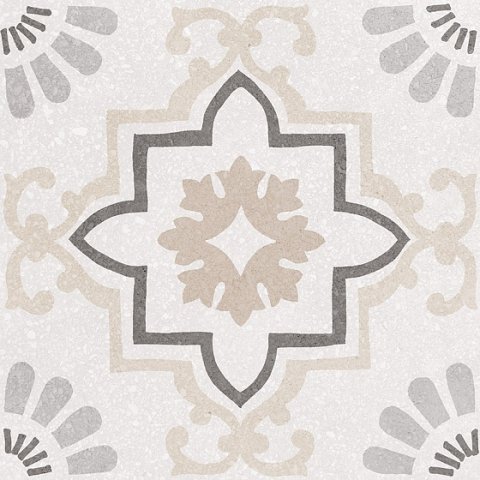 Декоративные элементы Equipe Micro Havana 23550, цвет серый, поверхность матовая, квадрат, 200x200
