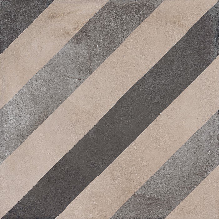 Керамогранит Marca Corona Terra Linea Vers. F 0380, цвет серый бежевый, поверхность матовая, квадрат, 200x200
