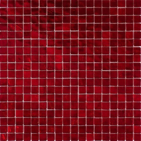 Мозаика Alma Mosaic Beauty BD45, цвет бордовый, поверхность глянцевая, квадрат, 150x150