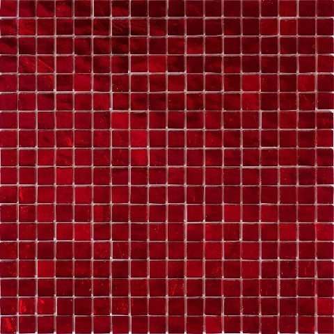 Мозаика Alma Mosaic Beauty BD45, цвет бордовый, поверхность глянцевая, квадрат, 150x150