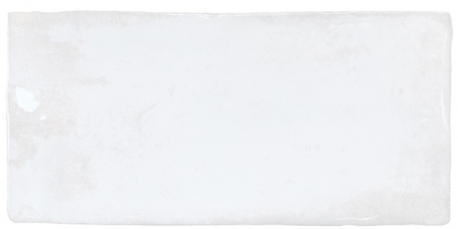Керамическая плитка Monopole New Garden White, цвет белый, поверхность глянцевая, прямоугольник, 75x150