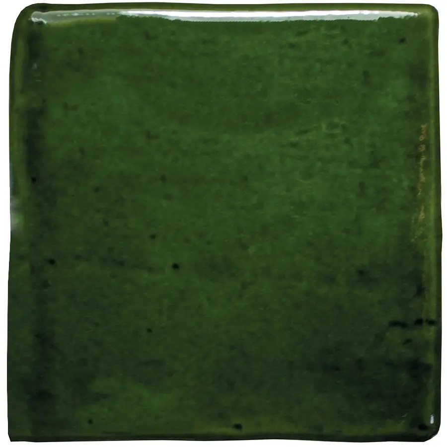 Керамогранит Wow Roots S Olive Gloss 128210, цвет зелёный, поверхность глянцевая, квадрат, 110x110