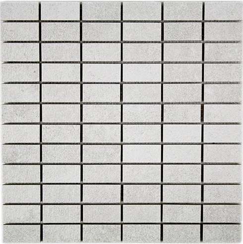 Мозаика Terratinta Stonedesign Chalk TTSD01M2N, цвет серый, поверхность матовая, квадрат, 300x300