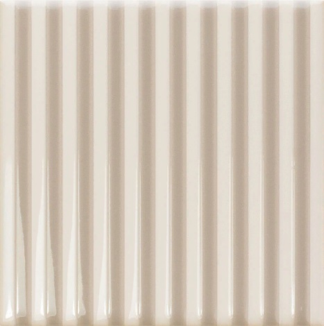 Керамическая плитка Wow Twister Er Vapor Greige 129327, цвет белый бежевый, поверхность глянцевая матовая, квадрат, 125x125
