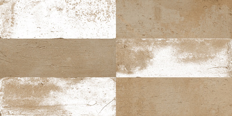 Керамическая плитка Peronda Fs Mud Sand 29761, цвет коричневый бежевый, поверхность матовая, прямоугольник, 200x400