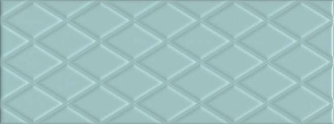 Керамическая плитка Kerama Marazzi Спига Голубой Структура 15140, цвет голубой, поверхность матовая, прямоугольник, 150x400