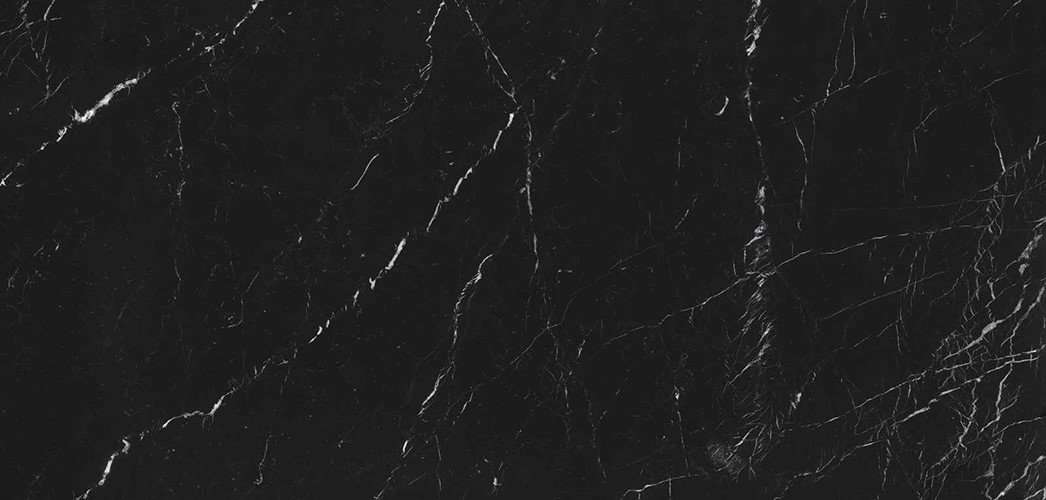 Широкоформатный керамогранит Marazzi Italy Grande Marble Look Elegant Black Satin M0Z9, цвет чёрный, поверхность полированная, прямоугольник, 1620x3240