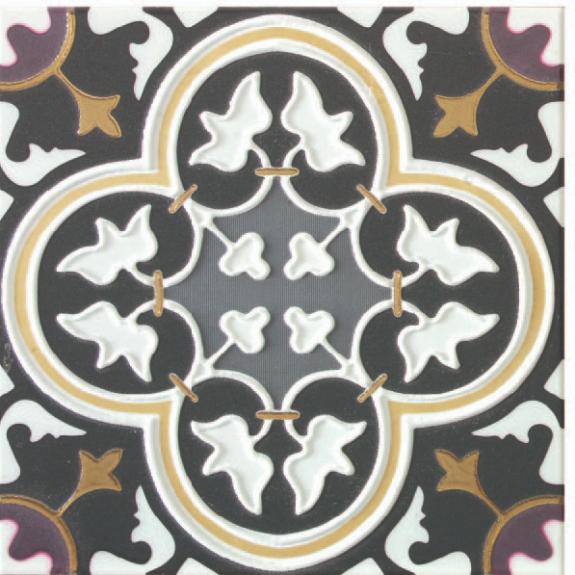 Декоративные элементы Latina Ceramica Arezzo PCD 7, цвет разноцветный, поверхность матовая, квадрат, 300x300