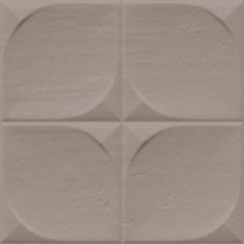 Керамическая плитка Vives Sindhi Nuez, цвет серый, поверхность глянцевая, квадрат, 130x130