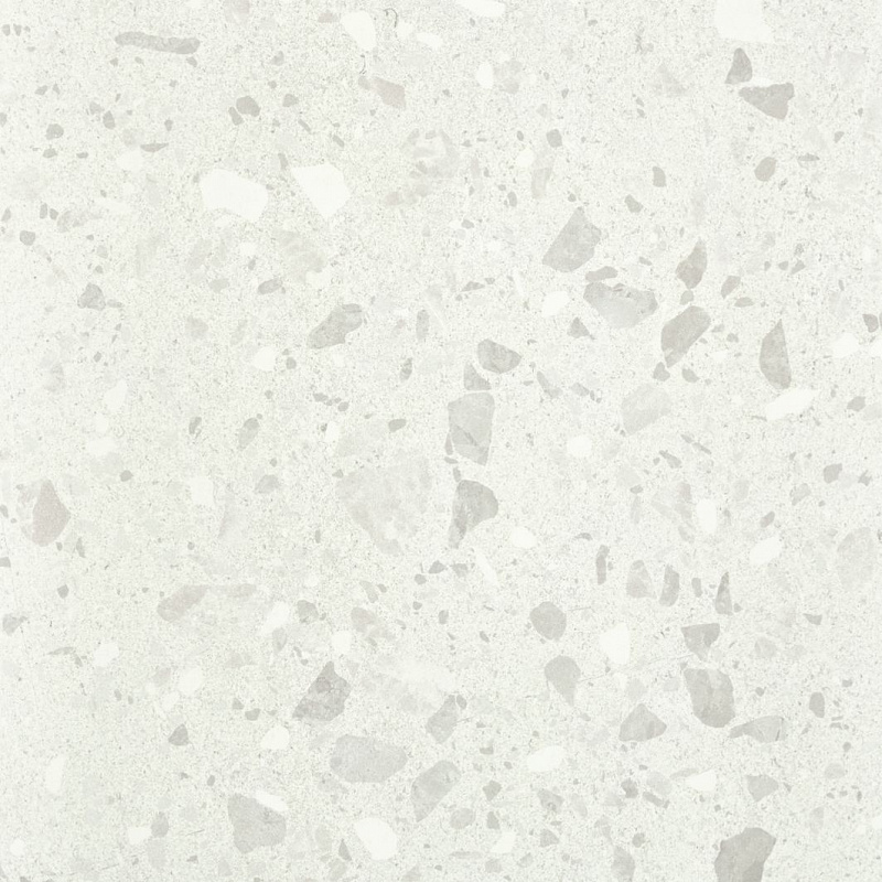 Керамогранит STiles ceramic Azzo Ice, цвет белый, поверхность матовая, квадрат, 600x600