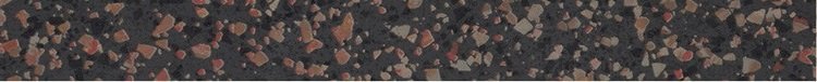 Бордюры Petracers Carnevale Veneziano Listello Nero, цвет чёрный, поверхность матовая, квадрат, 80x800