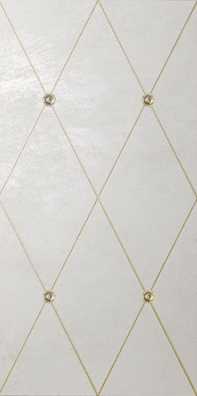 Декоративные элементы Petracers Ad Maiora Rhombus Fregio Oro Beige, Италия, прямоугольник, 500x1000, фото в высоком разрешении