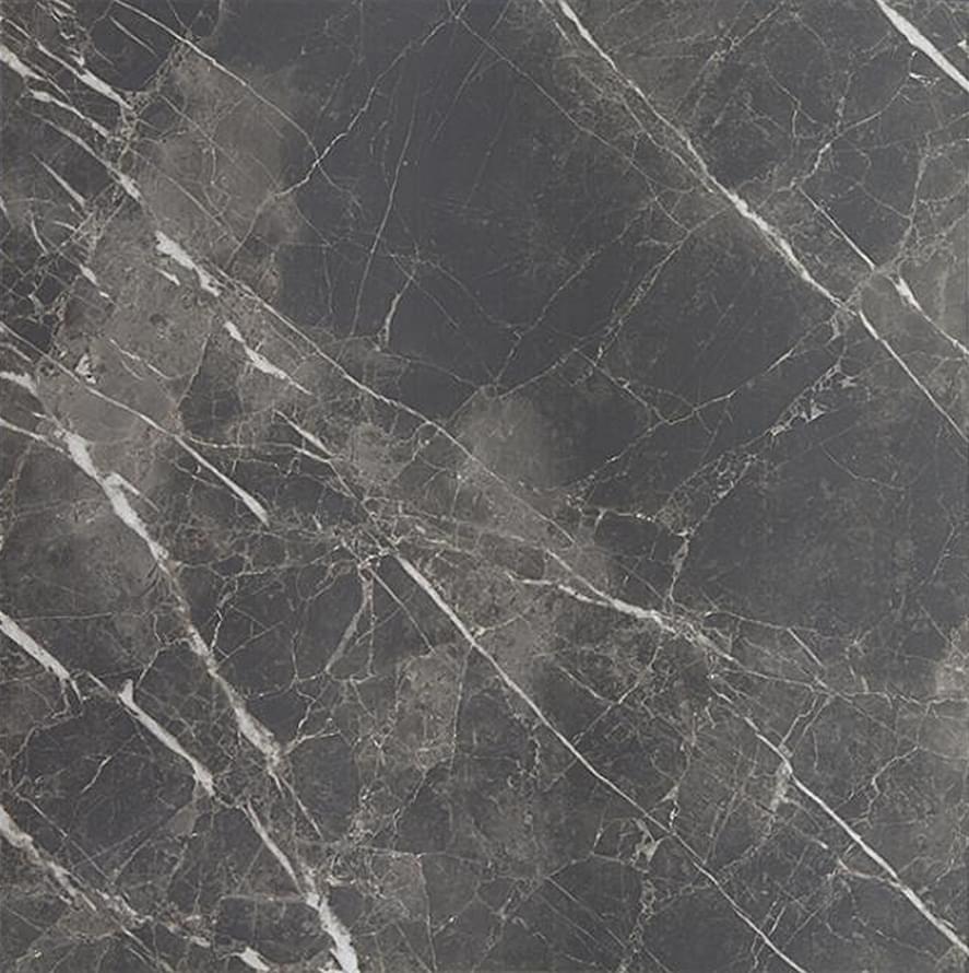 Керамогранит Pamesa Marbles Piave Coal Compacglass, цвет серый, поверхность сатинированная, квадрат, 600x600
