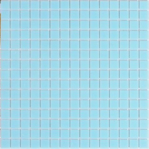 Мозаика Alma Mosaic Sandy SE11, цвет голубой, поверхность матовая, квадрат, 327x327