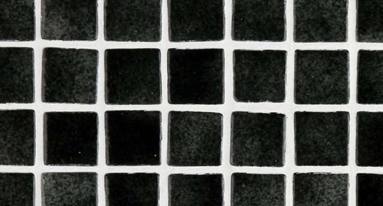 Мозаика Ezarri Niebla 2516 - В, цвет чёрный, поверхность глянцевая, прямоугольник, 313x495