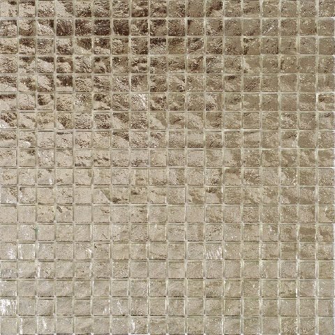 Мозаика Alma Mosaic Beauty BD38, цвет серый, поверхность глянцевая, квадрат, 150x150