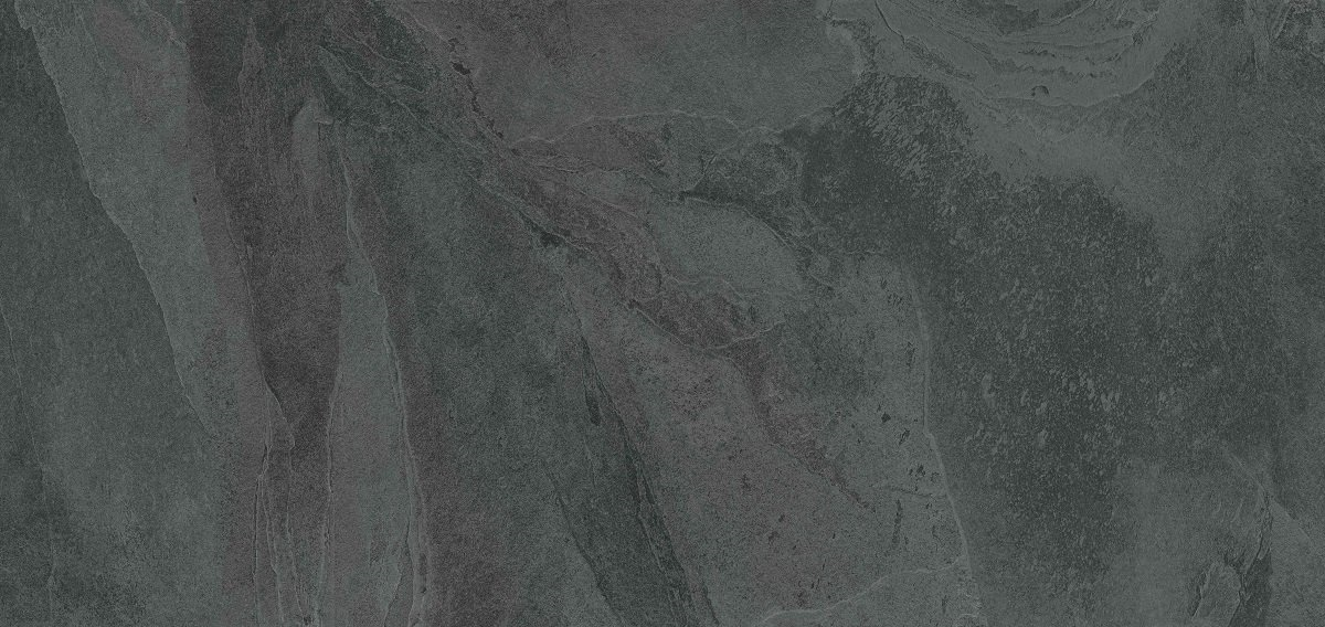 Широкоформатный керамогранит Grespania Coverlam Anna Purna Negro 3.5mm 78NN-97, цвет чёрный, поверхность матовая, прямоугольник, 1200x2600