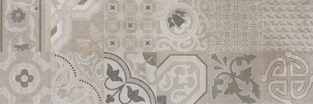 Декоративные элементы Serra Beton Grey Decor, цвет серый, поверхность матовая, прямоугольник, 300x900