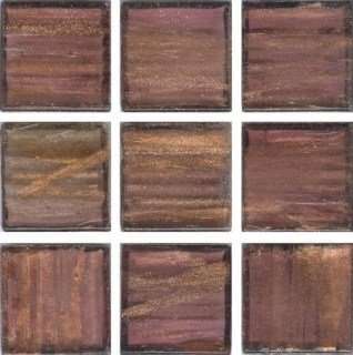 Мозаика Irida Fantasy И10.41(5), цвет коричневый, поверхность глянцевая, квадрат, 318x318