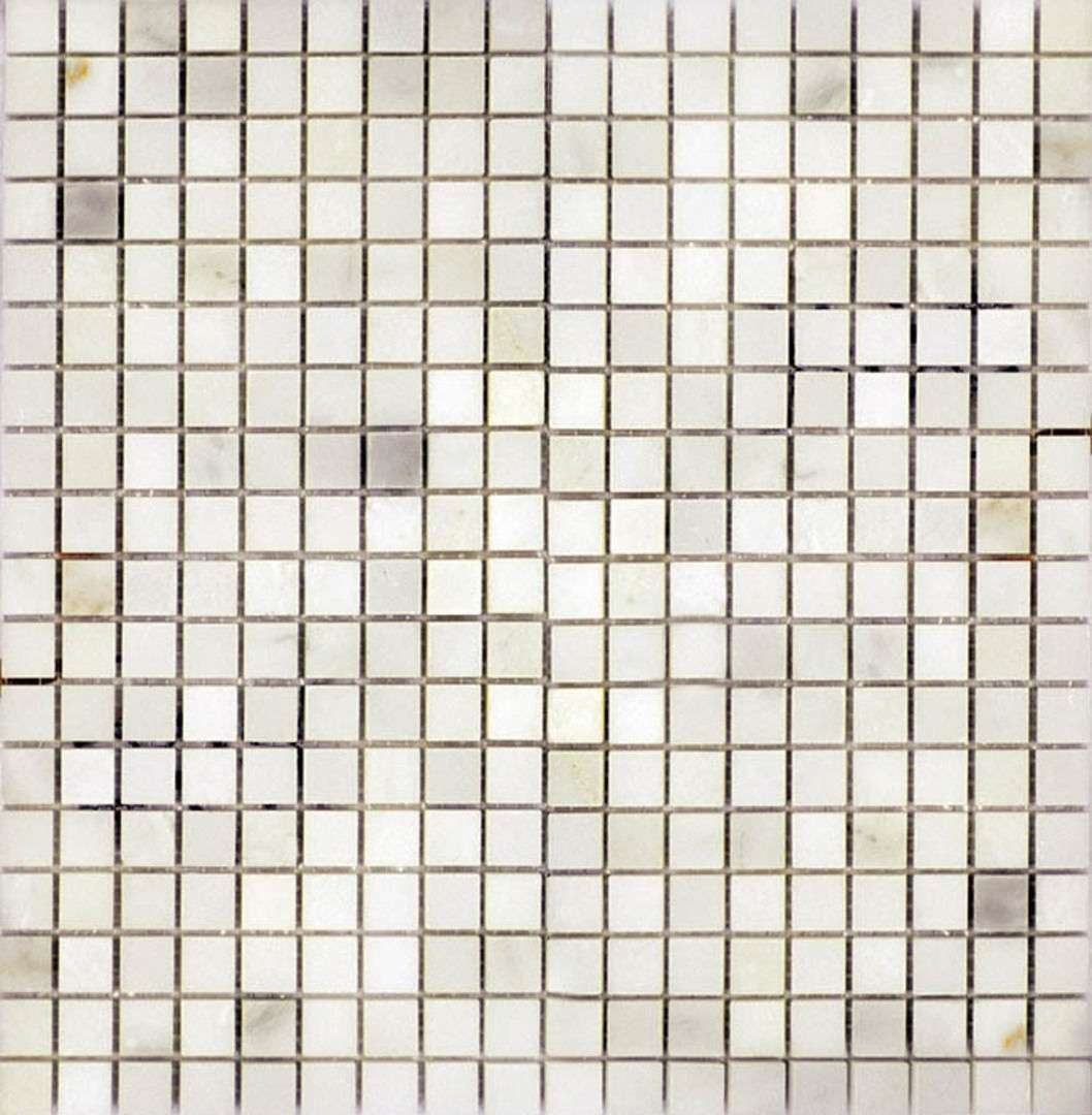 Мозаика Q-Stones QS-064-15P/10, цвет серый, поверхность матовая, квадрат, 305x305
