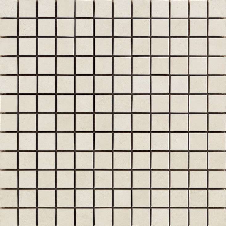 Мозаика Ragno Rewind Mosaico Vanilla R4YX, цвет бежевый, поверхность матовая, квадрат, 300x300