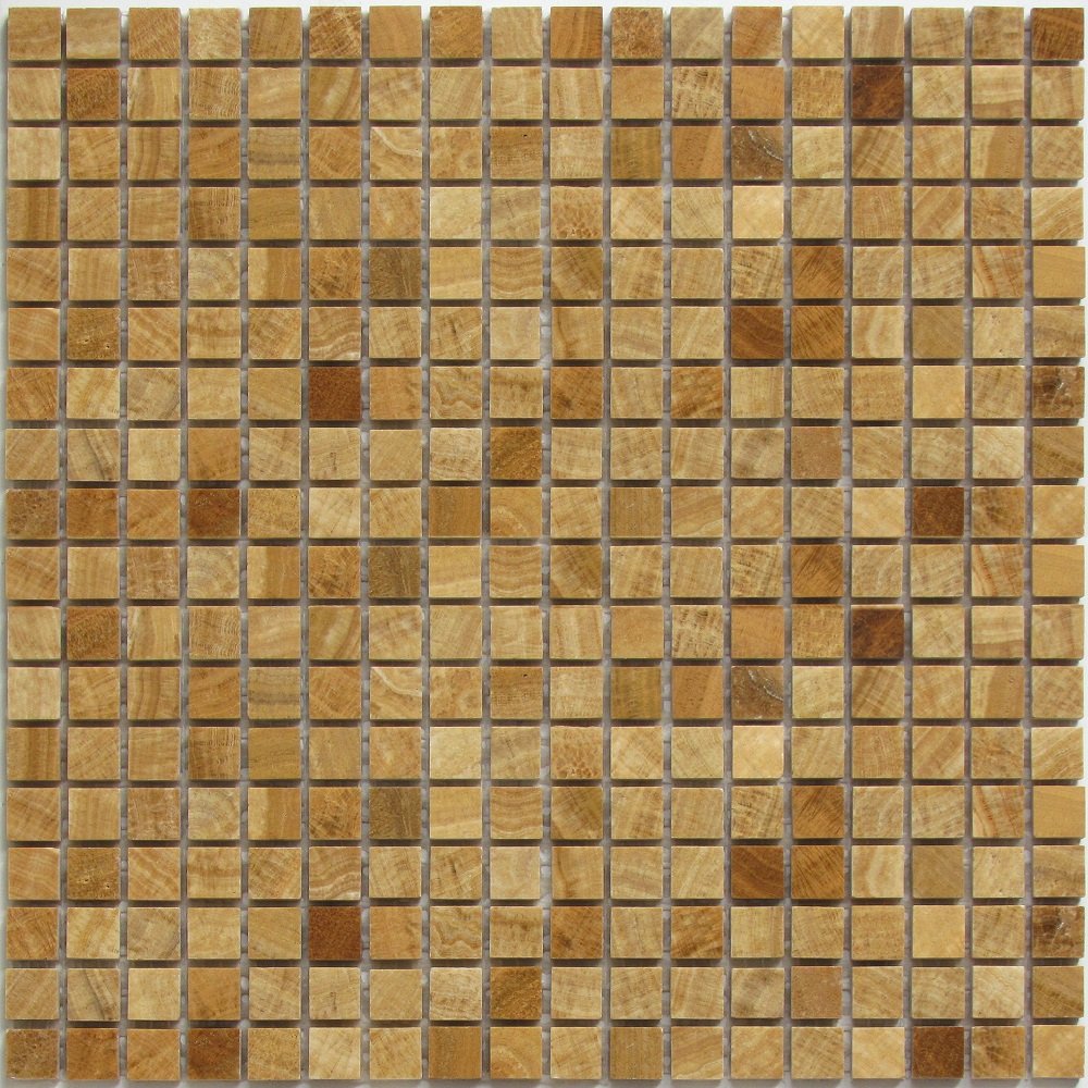 Мозаика Bonaparte Bonaparte Siena-15, цвет коричневый, поверхность полированная, квадрат, 305x305