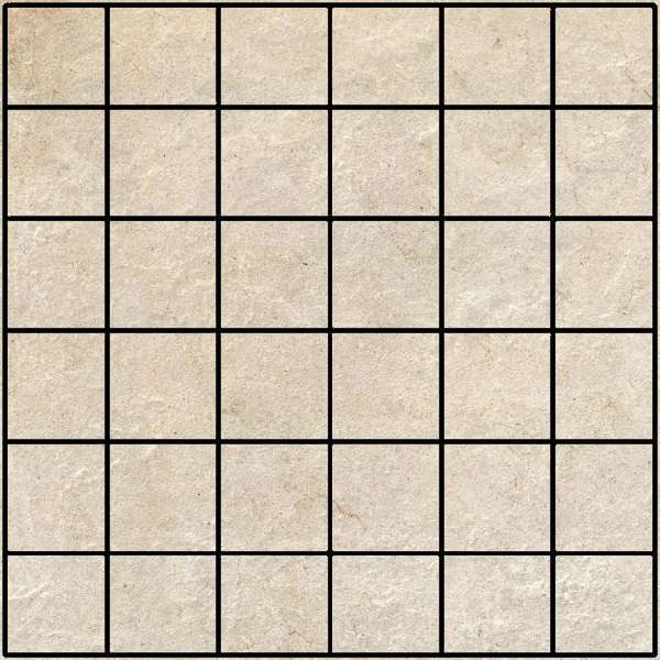 Мозаика Monocibec Pietre Naturali Gerusalem Stone Mos (4,7X4,7) 100661, цвет бежевый, поверхность матовая, квадрат, 300x300