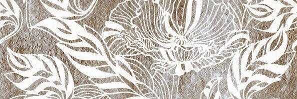 Декоративные элементы Нефрит керамика Пуэрте Декор 07-00-5-17-00-06-2009, цвет коричневый, поверхность матовая, прямоугольник, 200x600