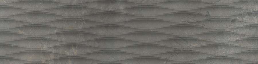 Декоративные элементы Cerrad Masterstone Graphite Waves Poler, цвет серый, поверхность матовая, прямоугольник, 297x1197