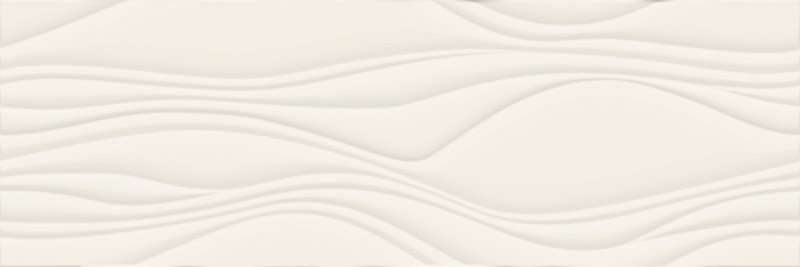 Керамическая плитка Paradyz Neve Bianco Sciana Struktura Rekt. Mat., цвет белый, поверхность матовая, прямоугольник, 250x750