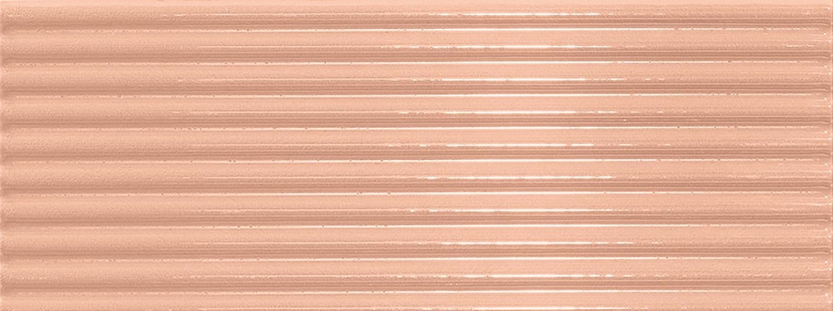 Керамическая плитка Ergon Abacus Brick Plisse Lux Cipria ELHJ, цвет розовый, поверхность глянцевая рельефная, прямоугольник, 75x200
