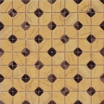 Керамическая плитка Vives Iliada-Pr Ocre, цвет жёлтый, поверхность полированная, квадрат, 435x435