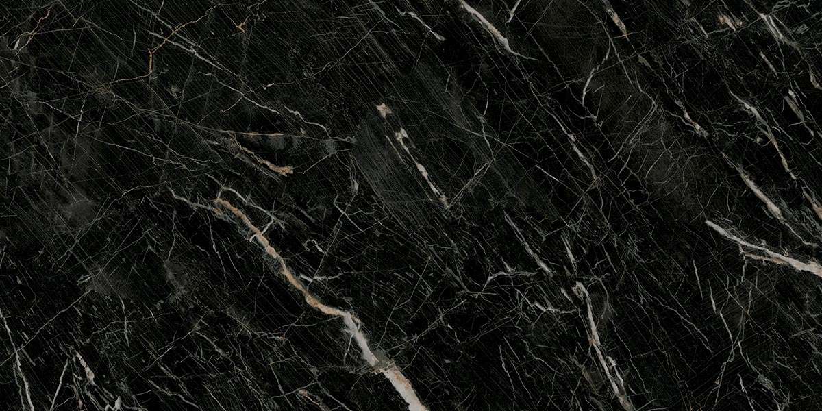 Керамогранит Vives Marblelous Wailea-R, цвет чёрный, поверхность матовая, прямоугольник, 600x1200