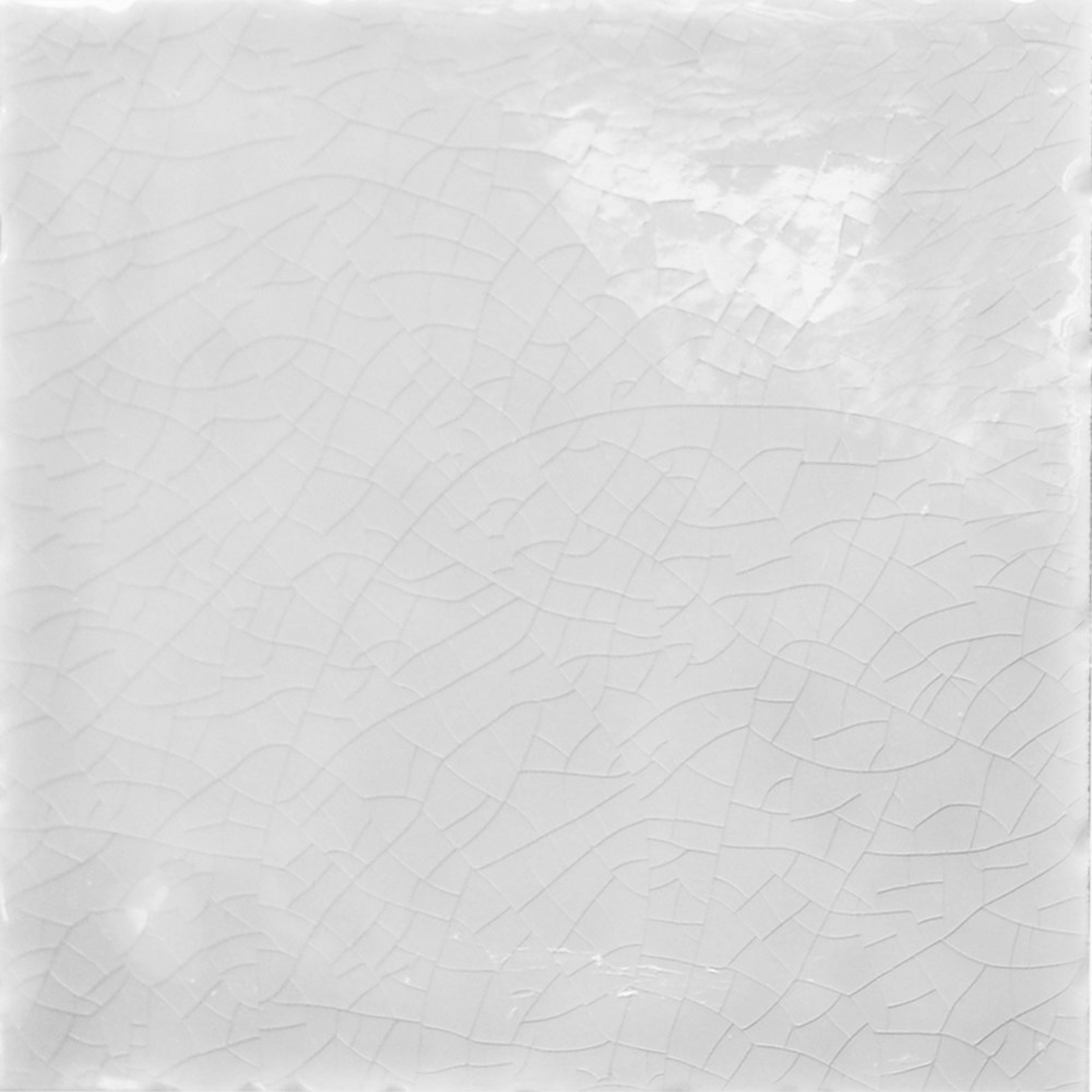 Керамическая плитка Cobsa Plus Crackle White, цвет белый, поверхность глянцевая, квадрат, 150x150
