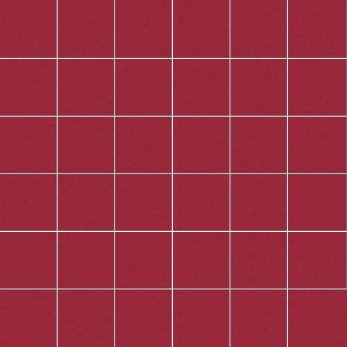 Мозаика Ce.Si Matt Rubino Rete 5x5, цвет бордовый, поверхность матовая, квадрат, 300x300