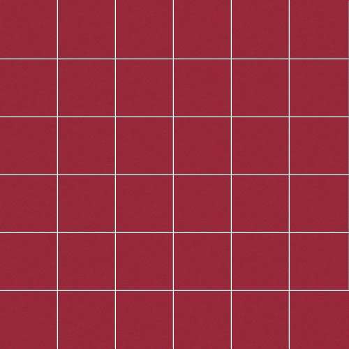 Мозаика Ce.Si Matt Rubino Rete 5x5, цвет бордовый, поверхность матовая, квадрат, 300x300