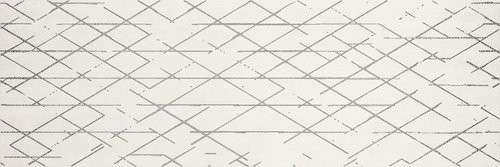 Декоративные элементы APE Twist Zuma White, цвет белый, поверхность матовая, прямоугольник, 400x1200
