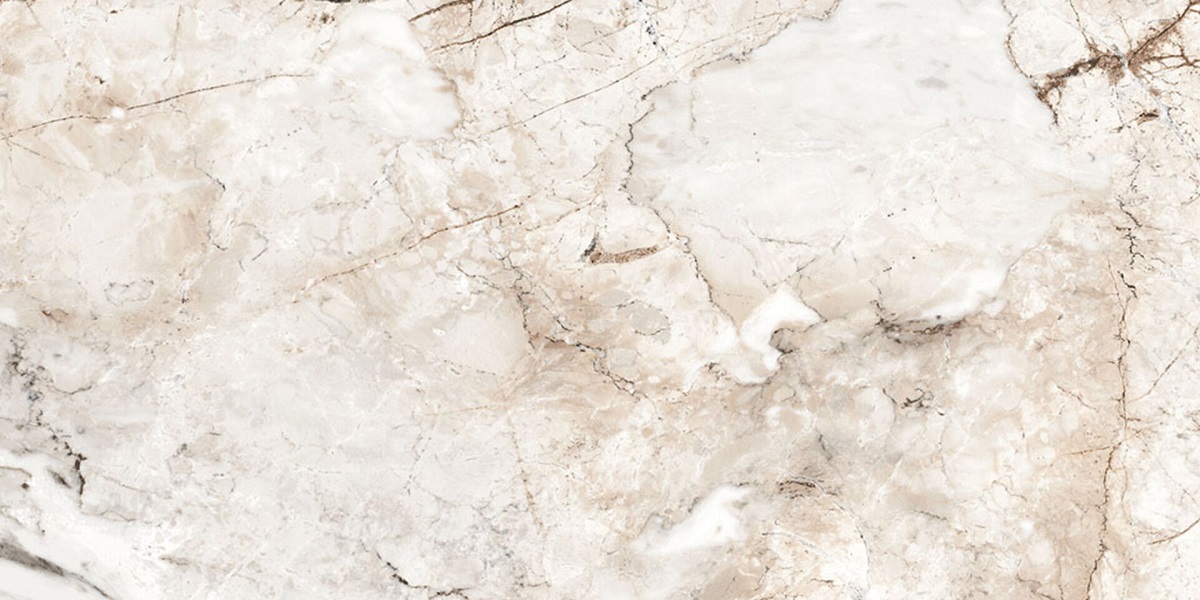 Керамогранит Gravita Craft White, цвет бежевый, поверхность полированная, прямоугольник, 600x1200