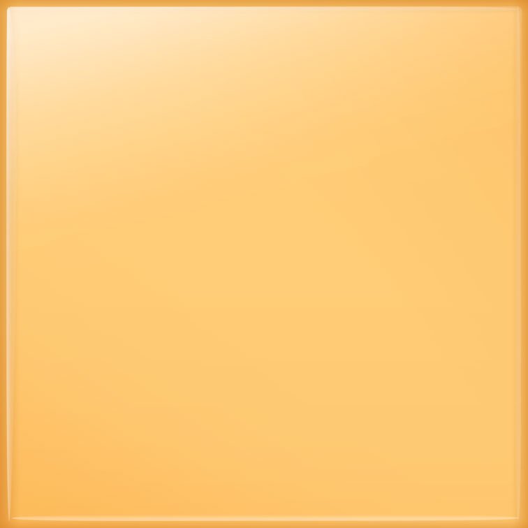 Керамическая плитка Tubadzin Pastel Sloneczny, цвет оранжевый, поверхность глянцевая, квадрат, 200x200