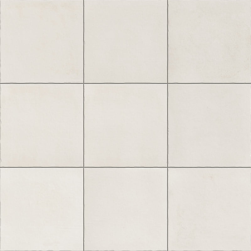 Керамогранит Mainzu Nostalgy White, цвет белый, поверхность матовая, квадрат, 200x200