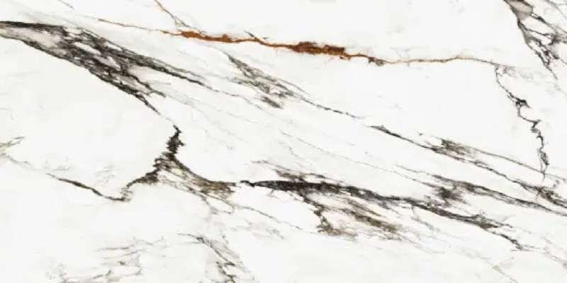 Широкоформатный керамогранит Urbatek Paonazzo Biondo Pulido A 100288098A, цвет белый коричневый бежевый, поверхность полированная, прямоугольник, 1200x2500