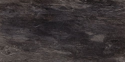 Керамогранит Rex Ardoise Noir Ret 738722, цвет чёрный, поверхность матовая, прямоугольник, 400x800